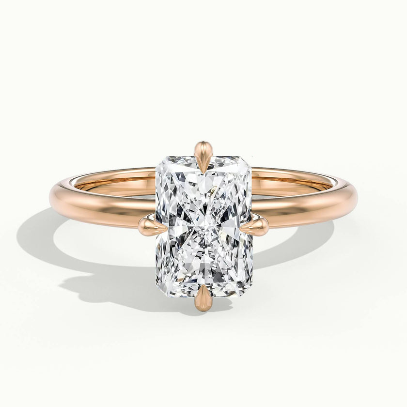 Rosalie Radiant Solitaire Engagement Ring