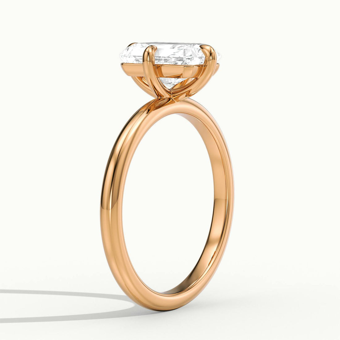 Rosalie Radiant Solitaire Engagement Ring