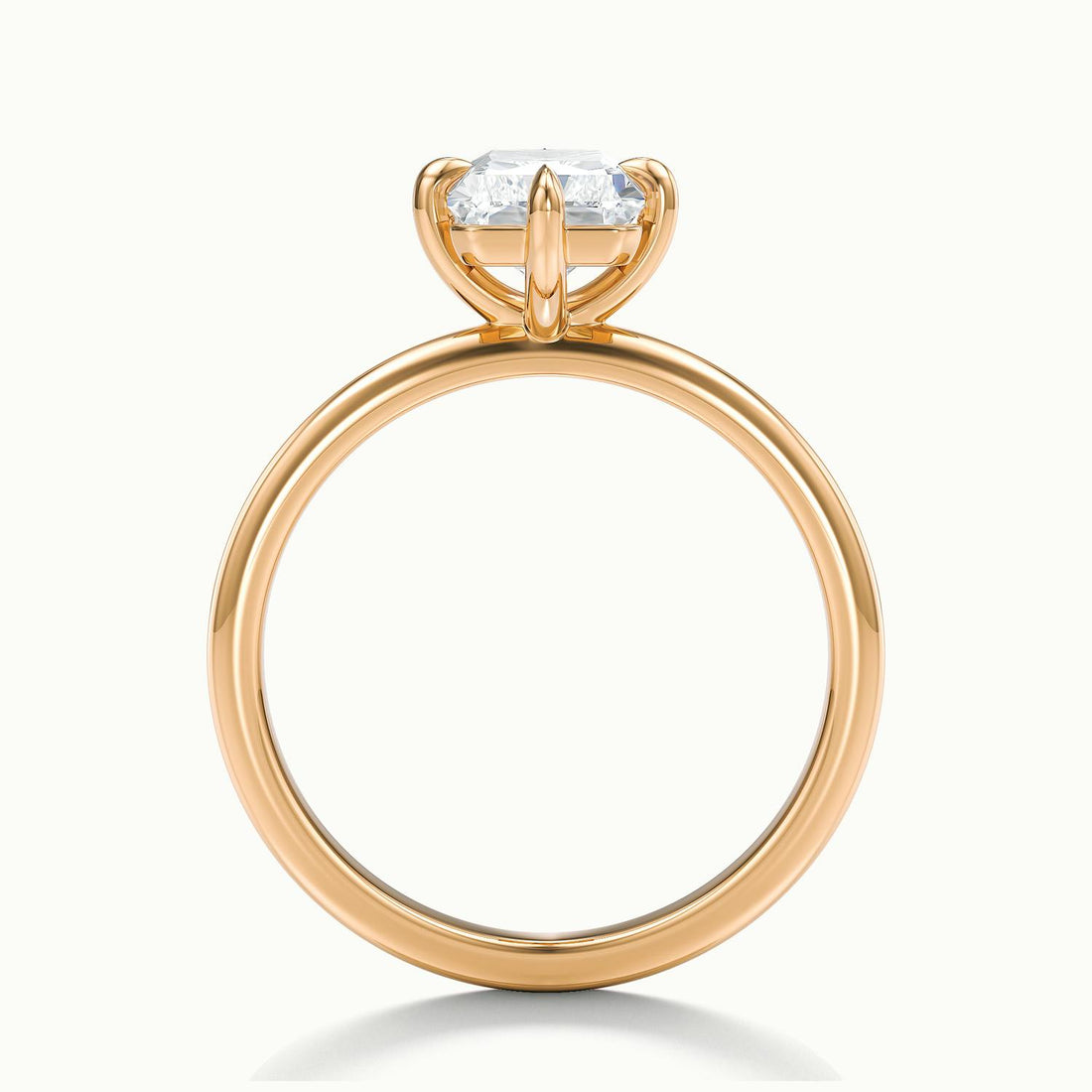Rosalie Radiant Solitaire Engagement Ring
