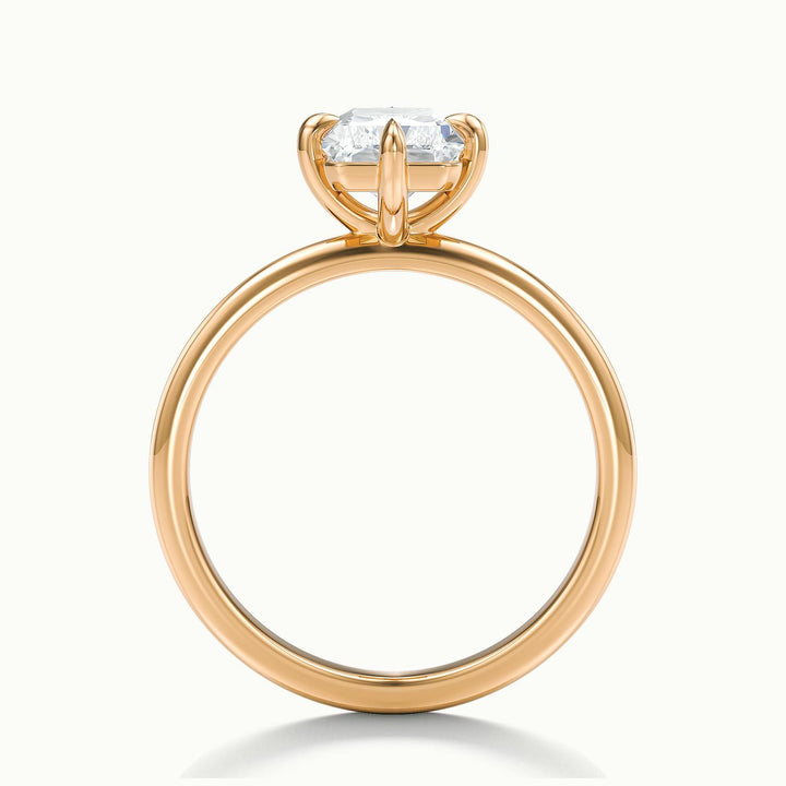 Rosalie Radiant Solitaire Engagement Ring