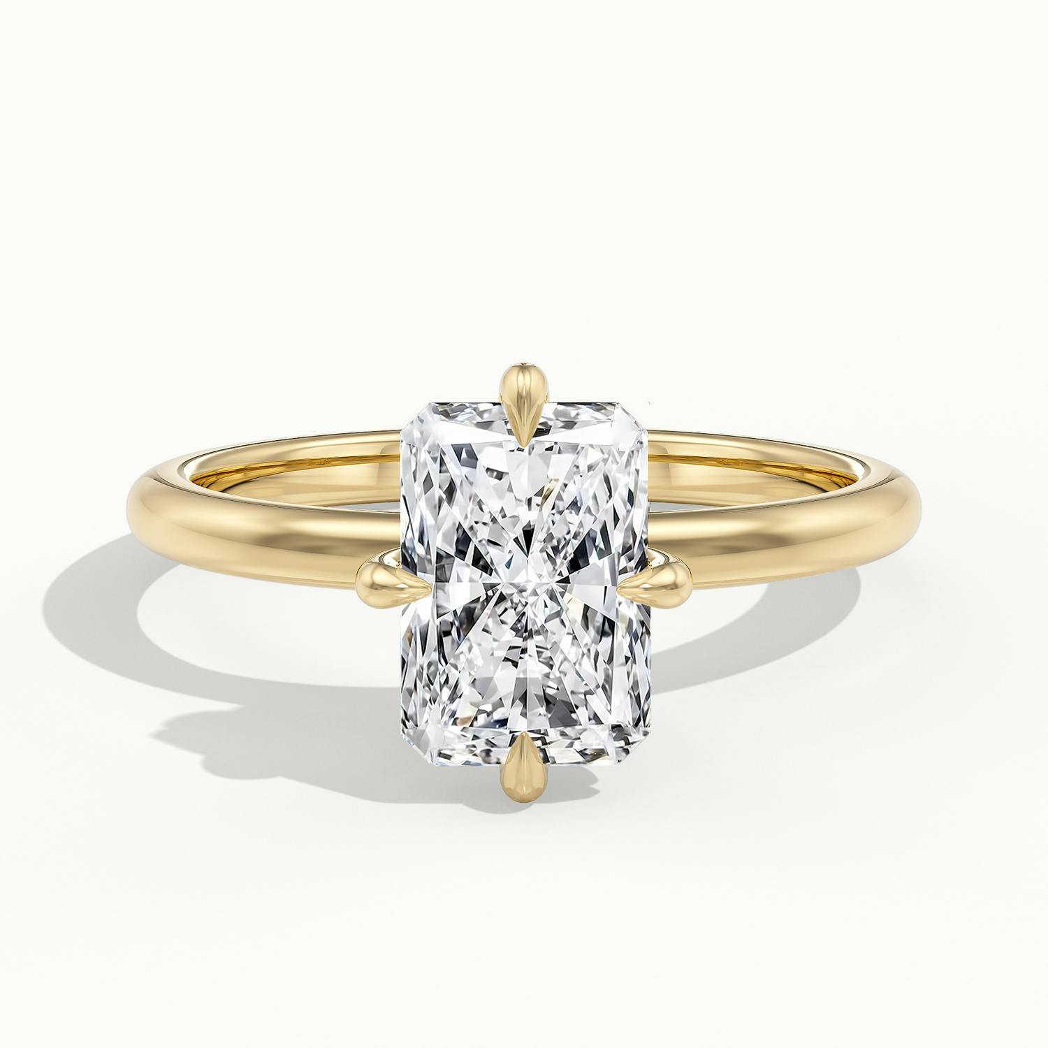Rosalie Radiant Solitaire Engagement Ring