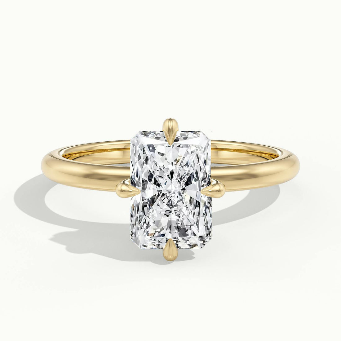 Rosalie Radiant Solitaire Engagement Ring