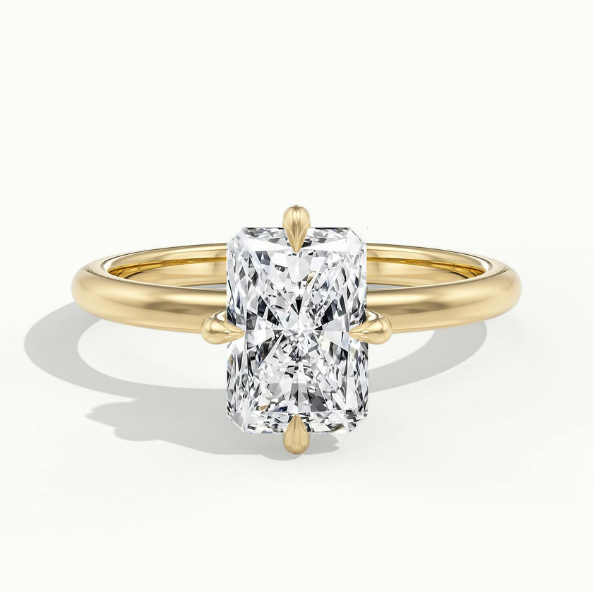 Rosalie Radiant Solitaire Engagement Ring