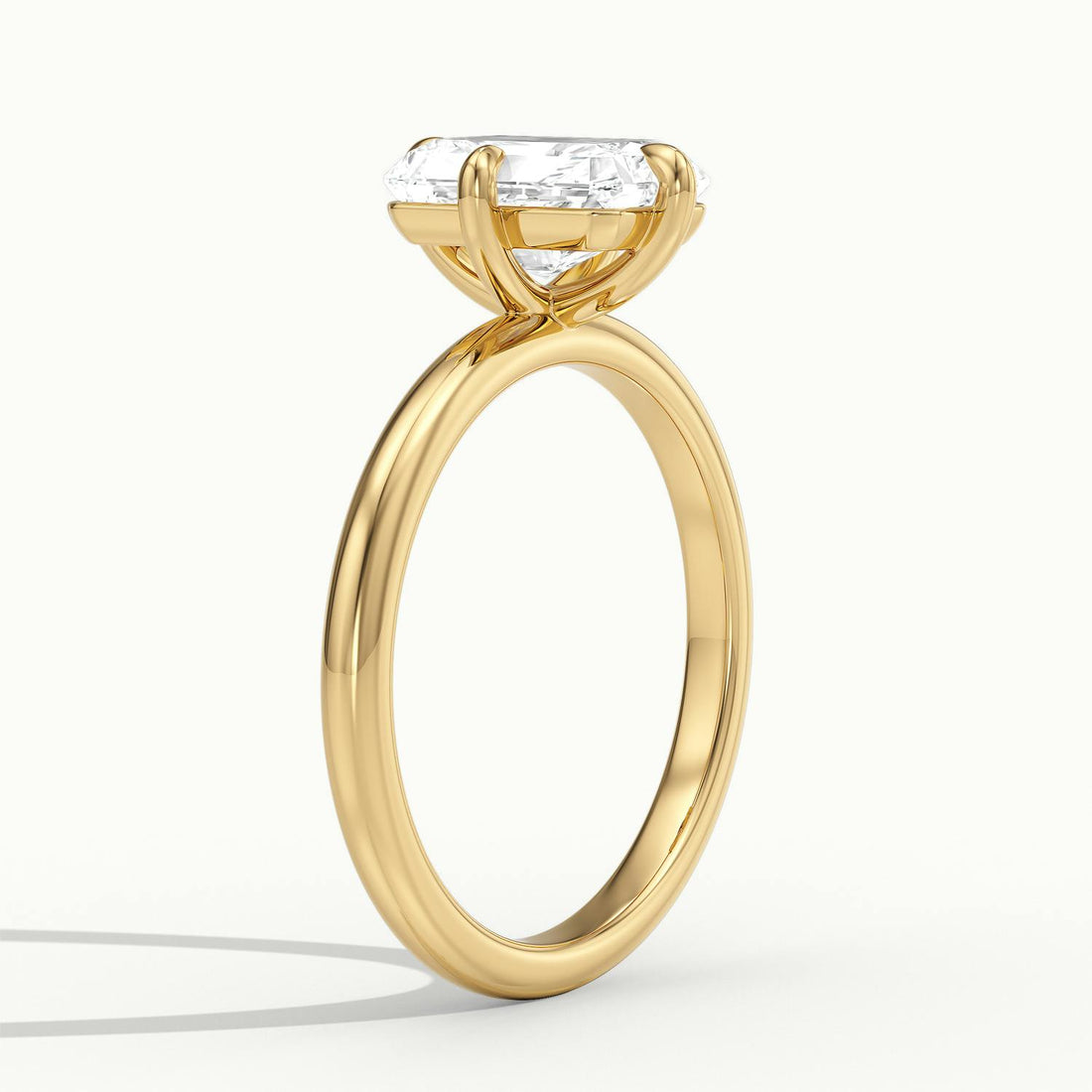 Rosalie Radiant Solitaire Engagement Ring
