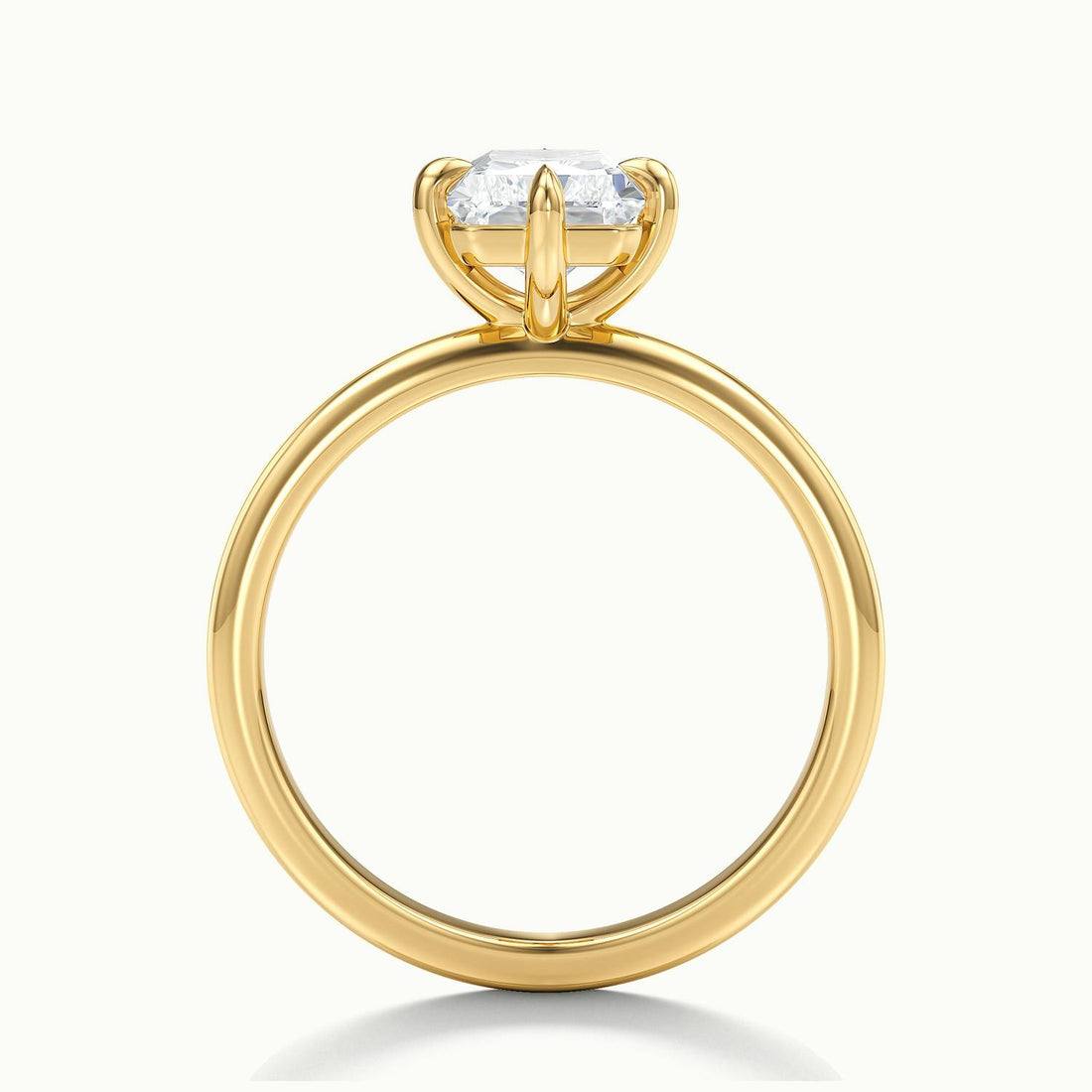 Rosalie Radiant Solitaire Engagement Ring