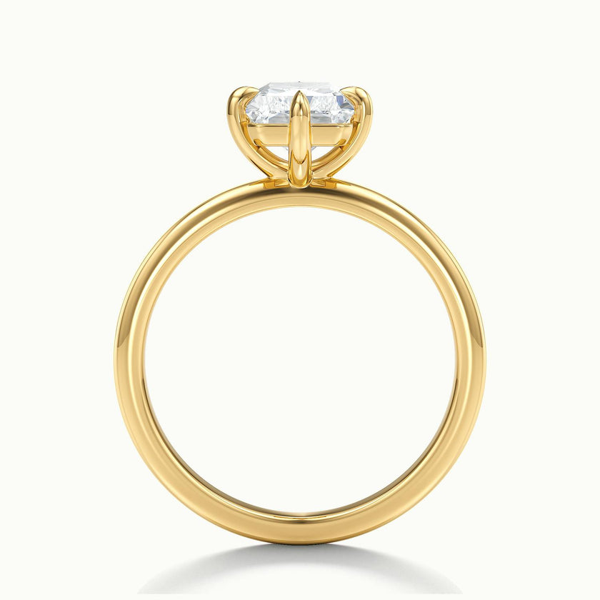 Rosalie Radiant Solitaire Engagement Ring