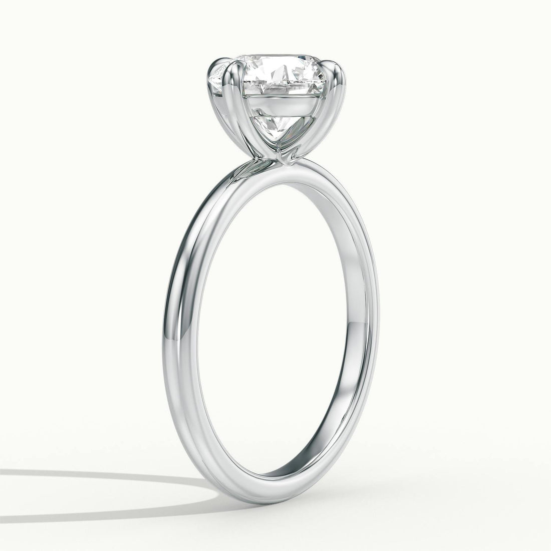 Rosalie Round Solitaire Engagement Ring