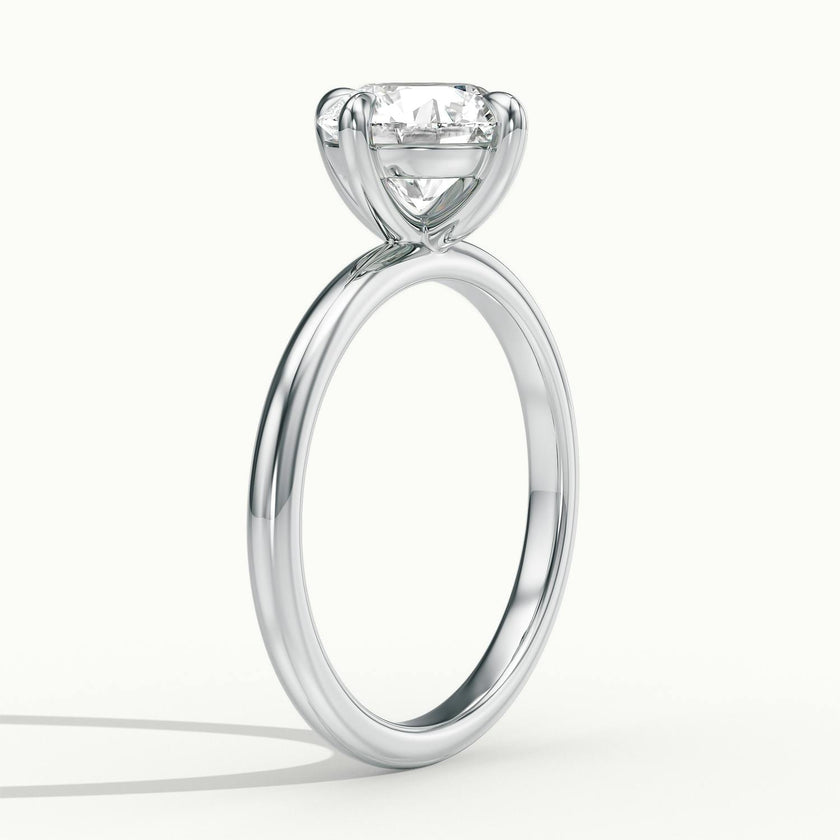 Rosalie Round Solitaire Engagement Ring