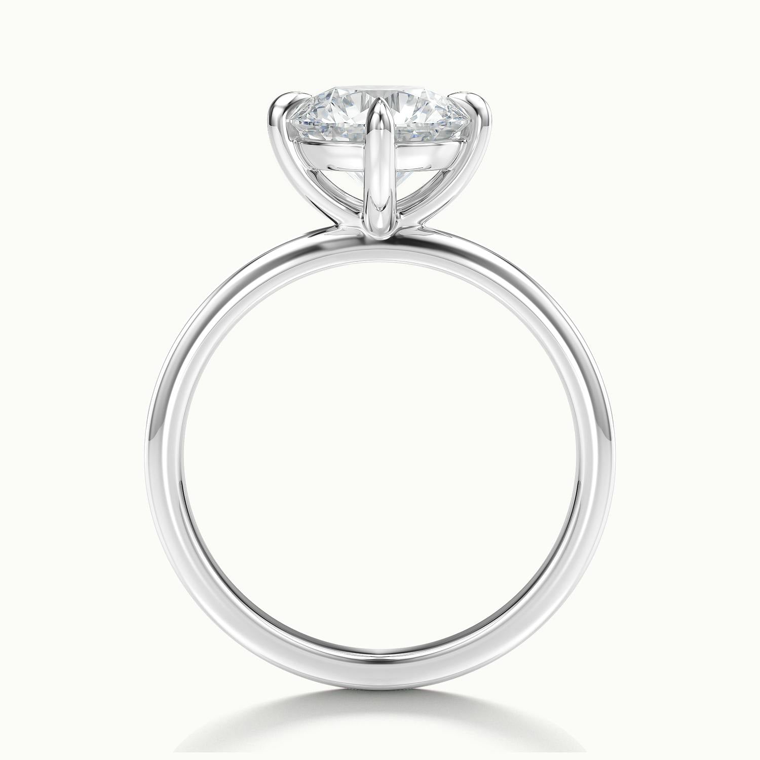 Rosalie Round Solitaire Engagement Ring