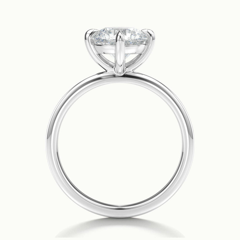 Rosalie Round Solitaire Engagement Ring