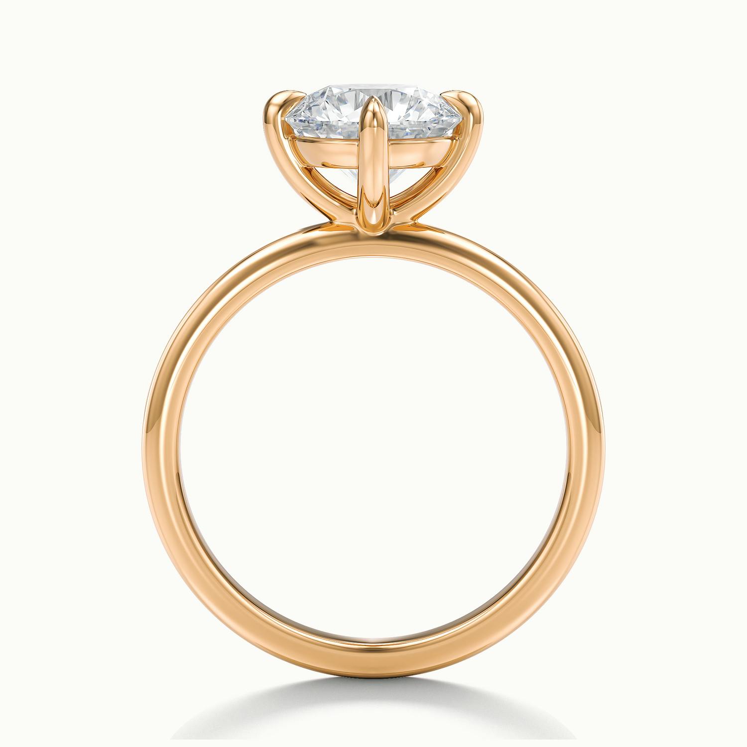Rosalie Round Solitaire Engagement Ring