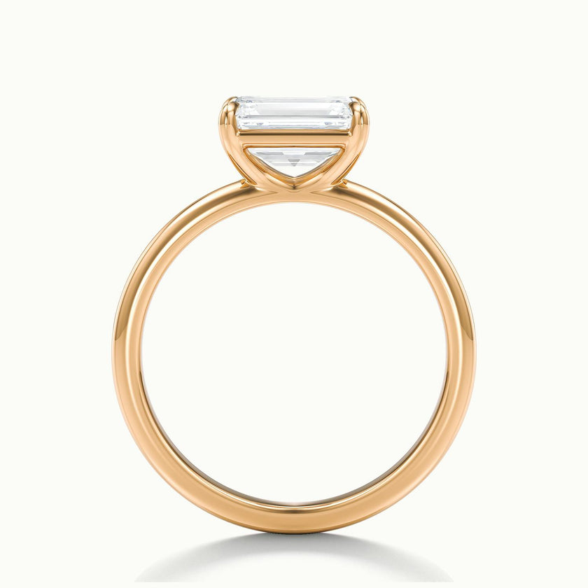 Vivara Emerald Solitaire Engagement Ring