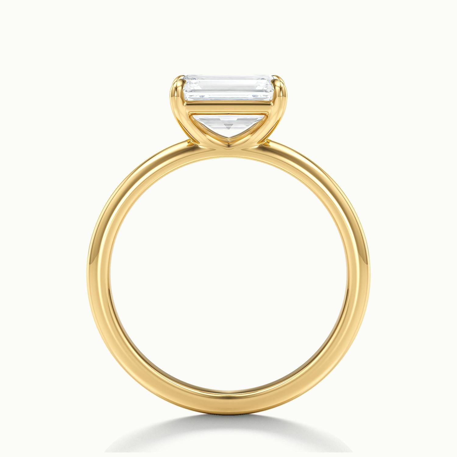 Vivara Emerald Solitaire Engagement Ring