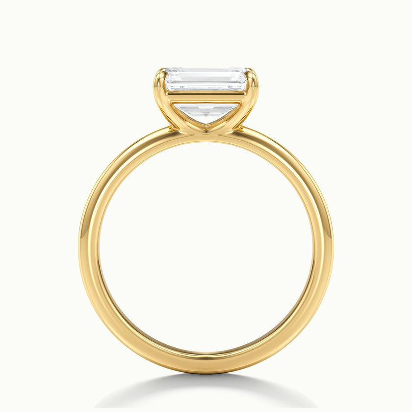 Vivara Emerald Solitaire Engagement Ring