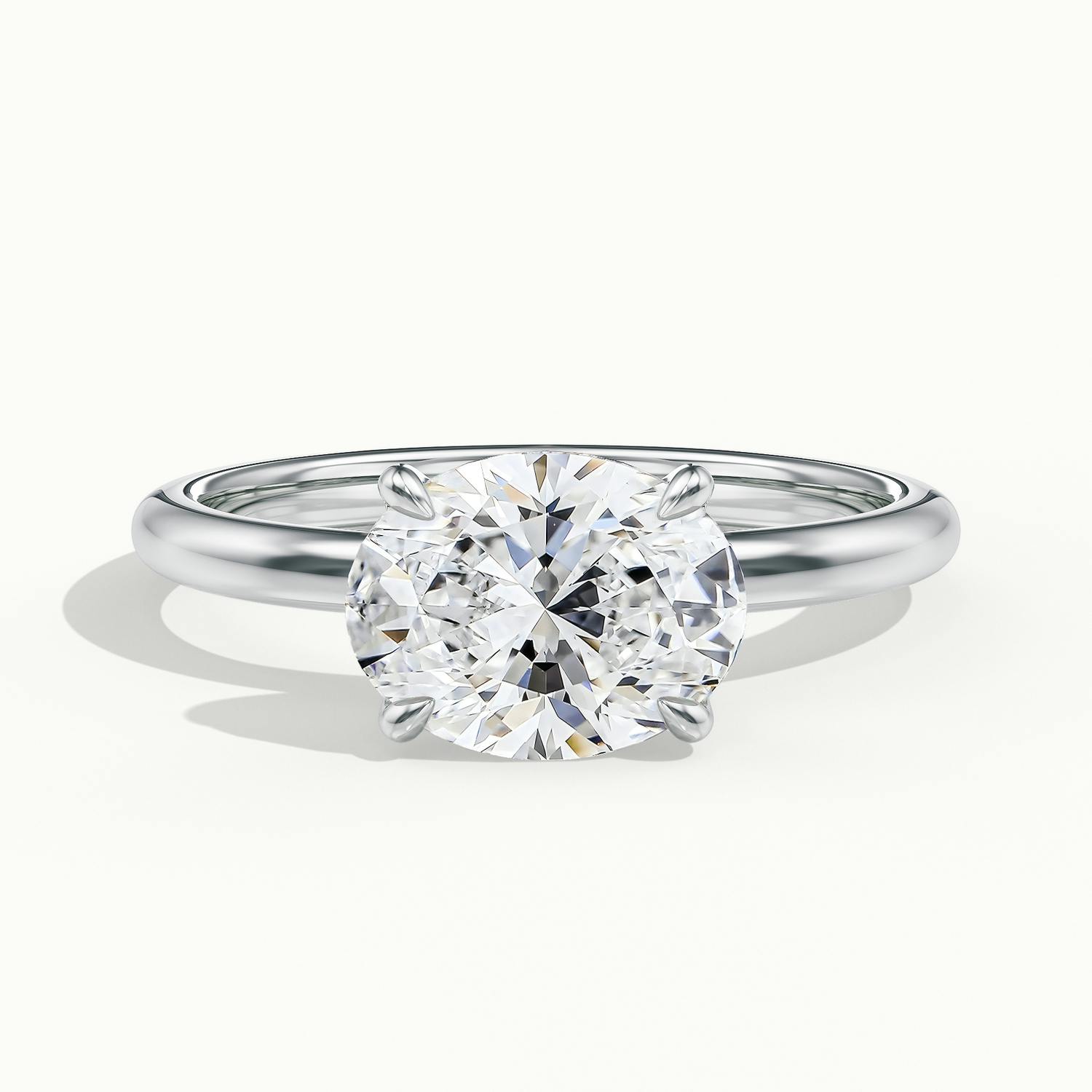 Vivara Oval Solitaire Engagement Ring