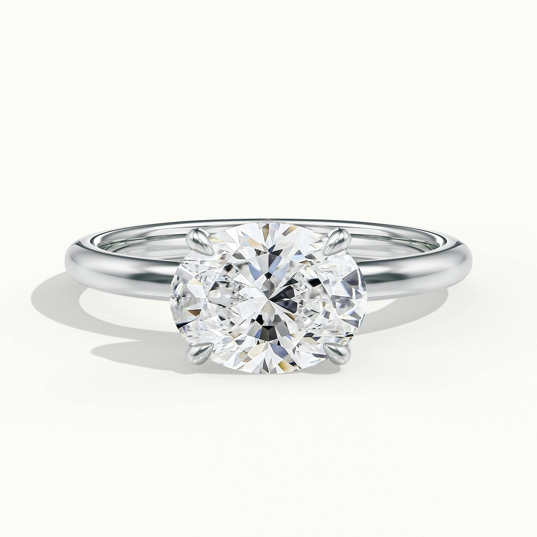 Vivara Oval Solitaire Engagement Ring