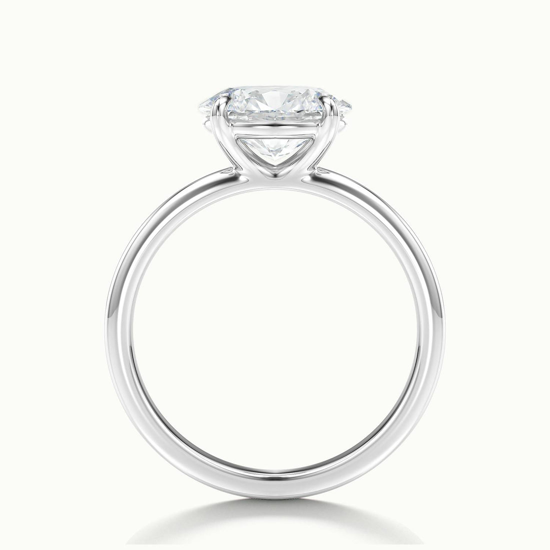 Vivara Oval Solitaire Engagement Ring