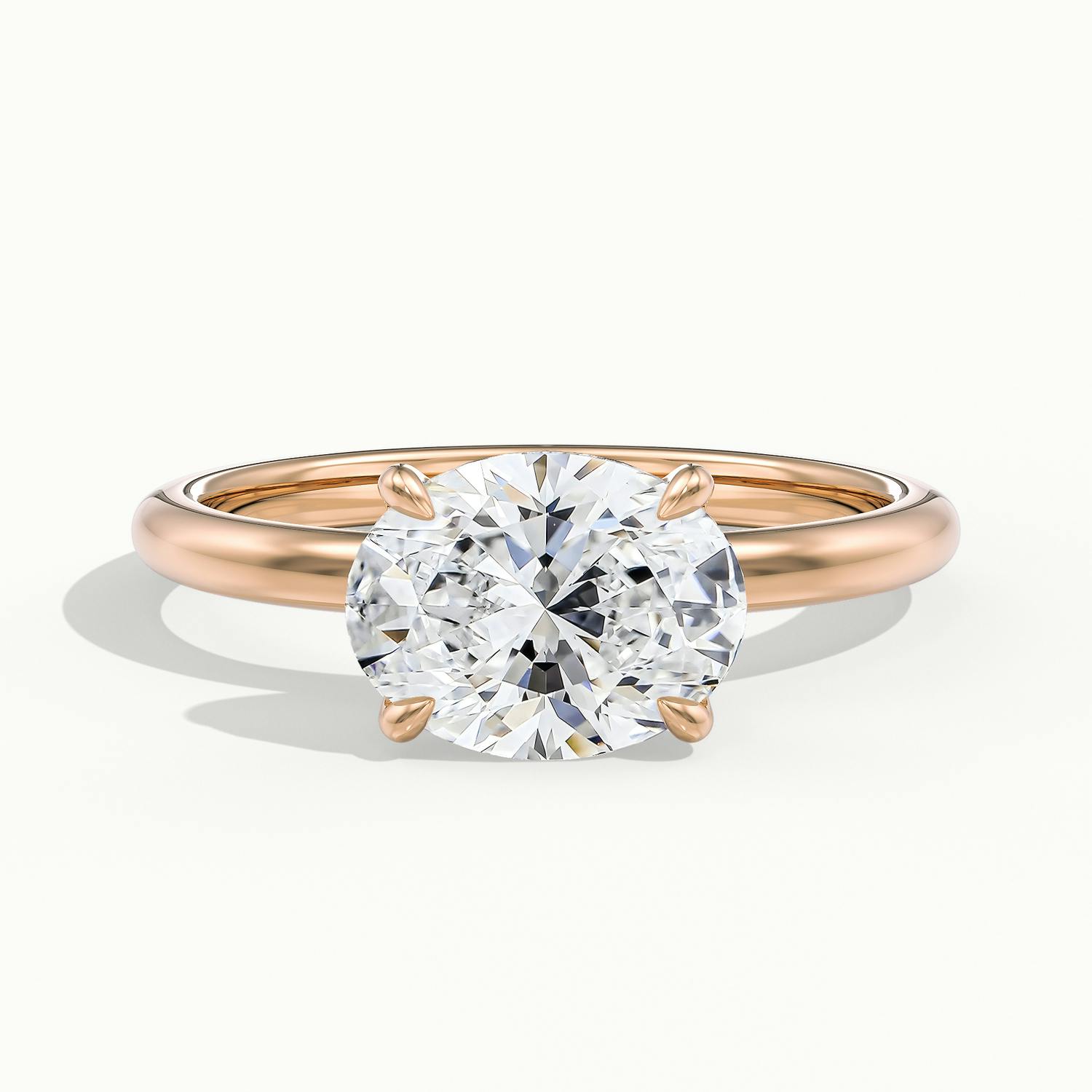 Vivara Oval Solitaire Engagement Ring