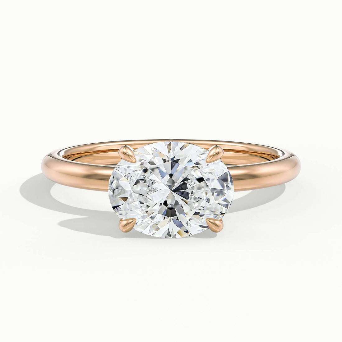 Vivara Oval Solitaire Engagement Ring
