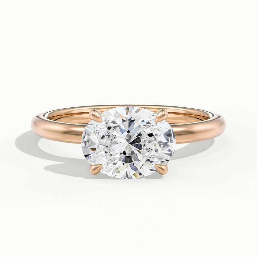 Vivara Oval Solitaire Engagement Ring