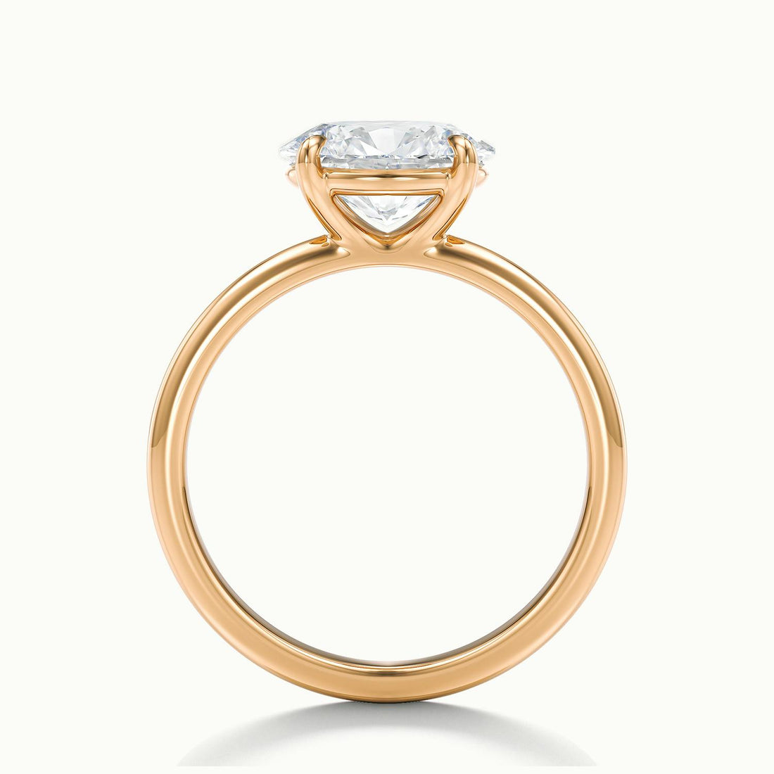 Vivara Oval Solitaire Engagement Ring