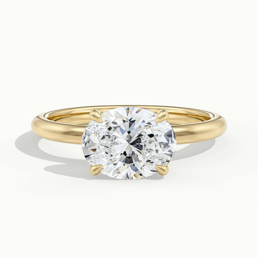 Vivara Oval Solitaire Engagement Ring