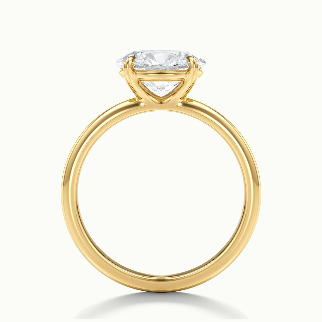 Vivara Oval Solitaire Engagement Ring