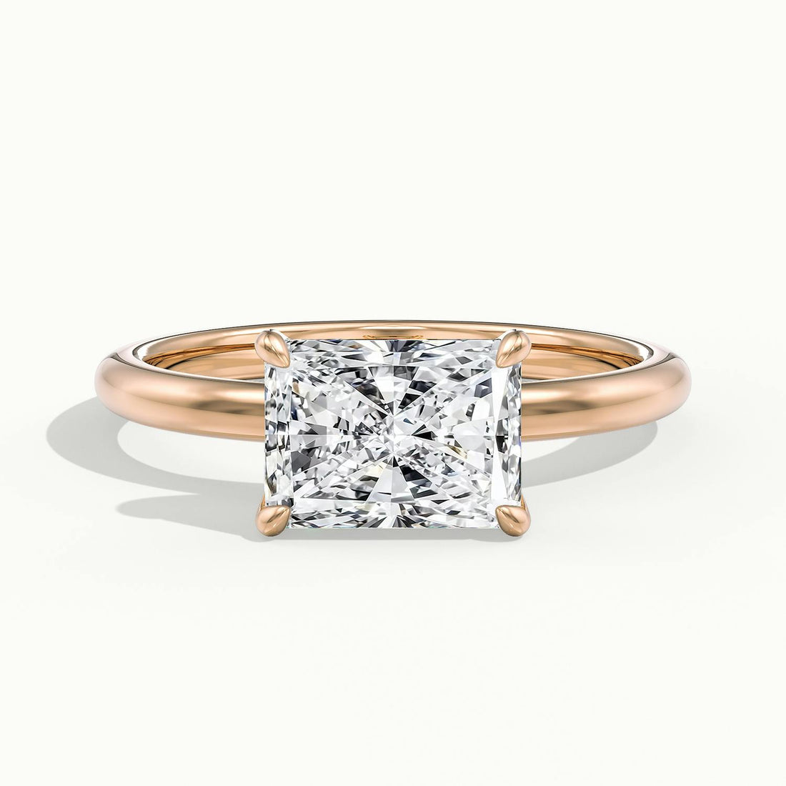 Vivara Radiant Solitaire Engagement Ring