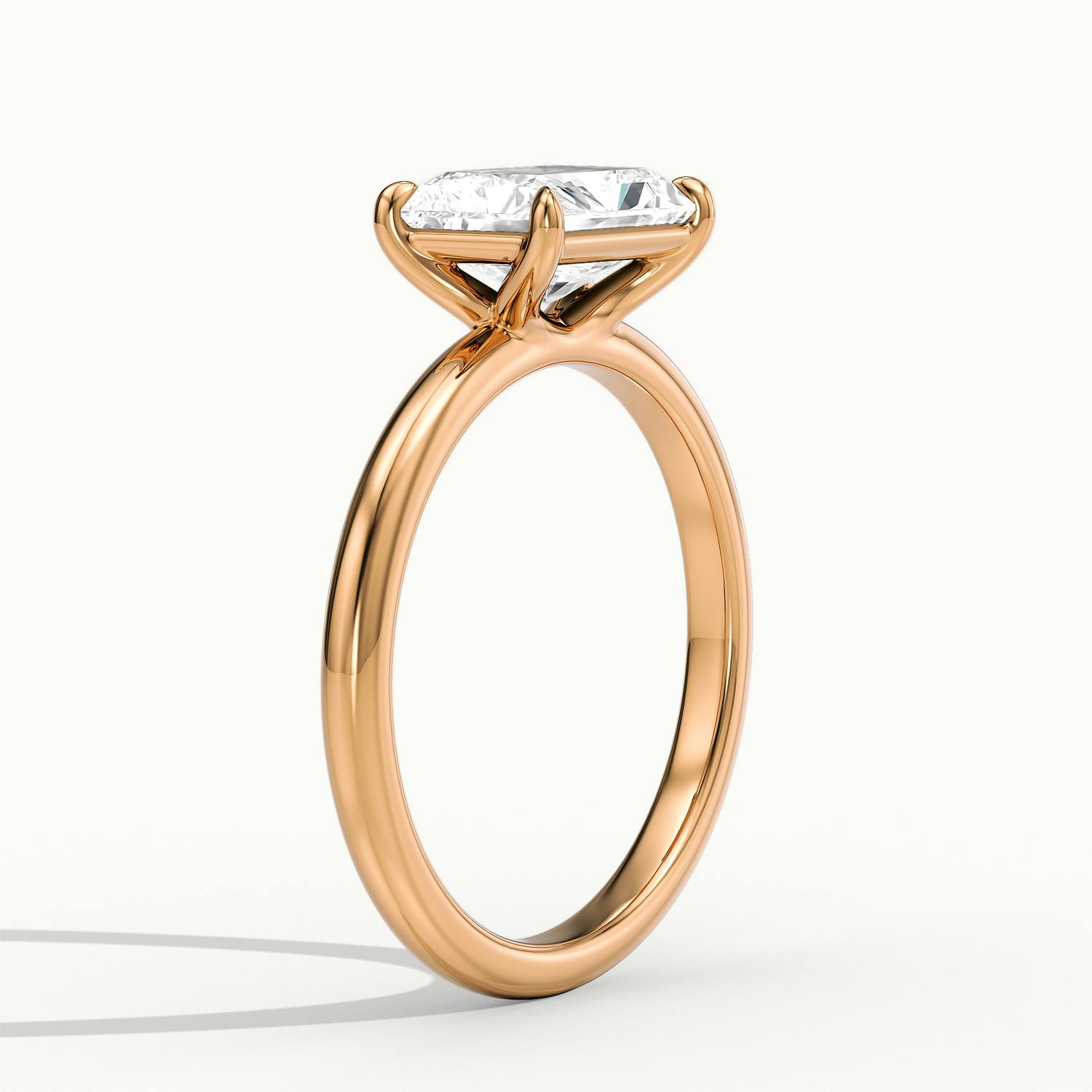 Vivara Radiant Solitaire Engagement Ring