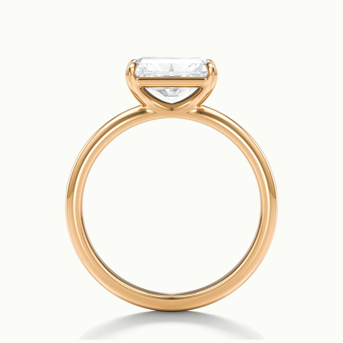 Vivara Radiant Solitaire Engagement Ring