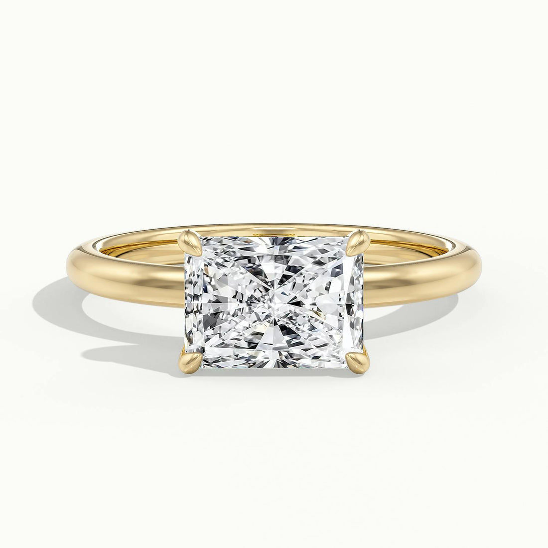 Vivara Radiant Solitaire Engagement Ring