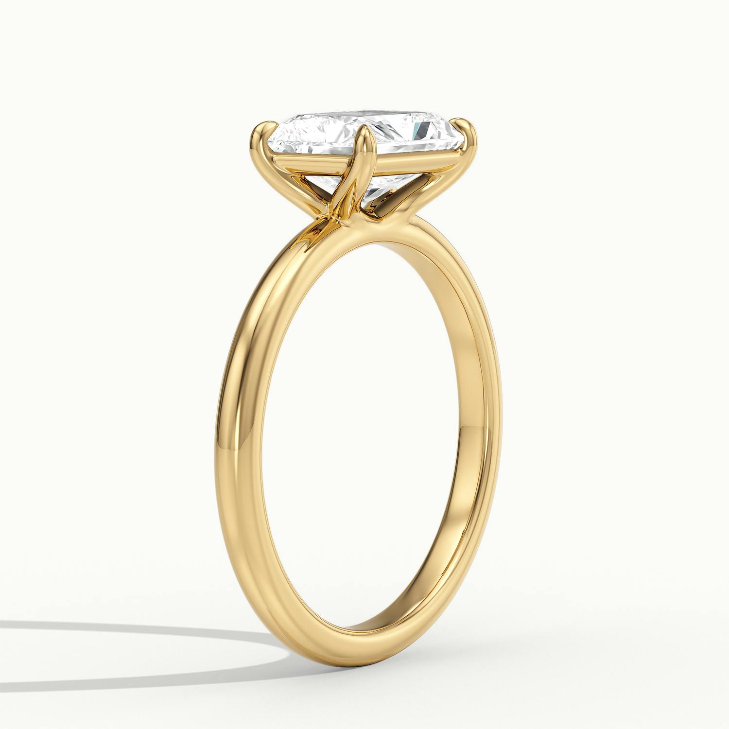 Vivara Radiant Solitaire Engagement Ring