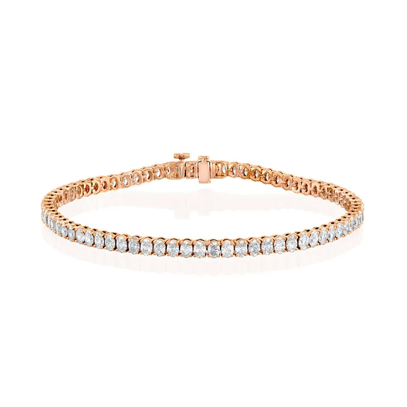 Classic Round Cut Diamond Tennis Bracelet