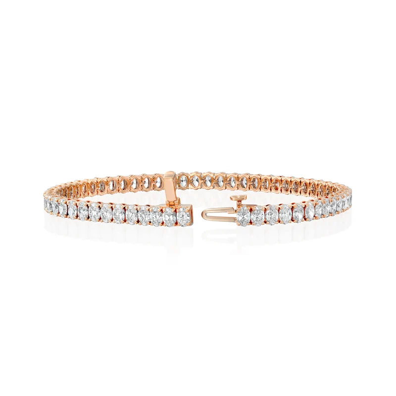 Classic Round Cut Diamond Tennis Bracelet