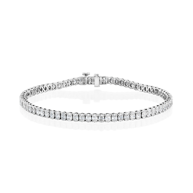 Classic Round Cut Diamond Tennis Bracelet