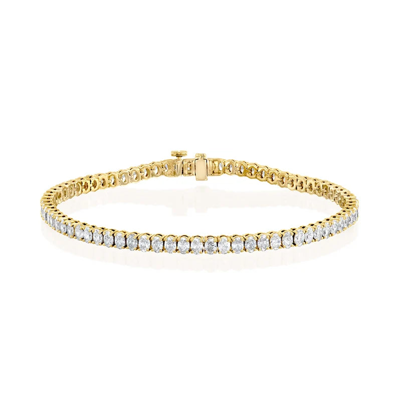 Classic Round Cut Diamond Tennis Bracelet