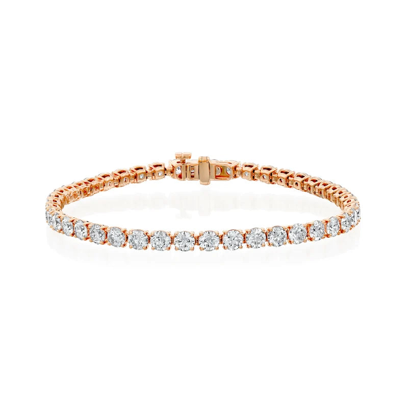 Round Cut Diamond Classic Tennis Bracelet