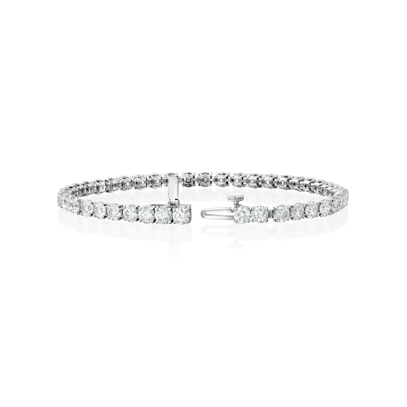 Classic Round Cut Diamond Tennis Bracelet