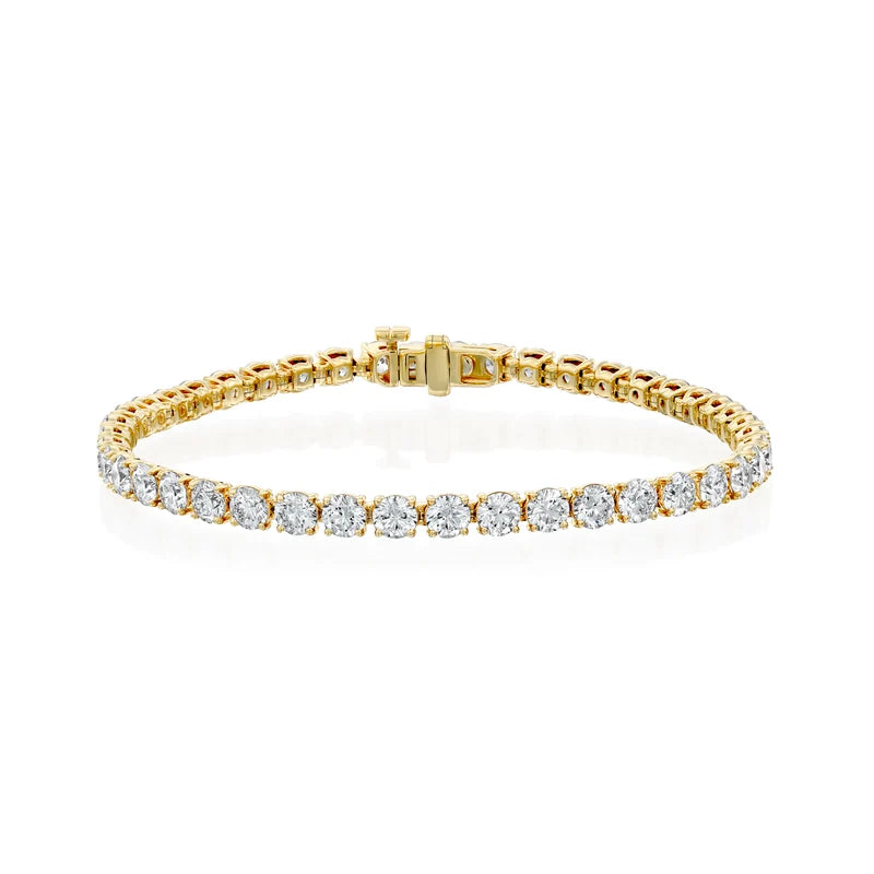 Round Cut Diamond Classic Tennis Bracelet