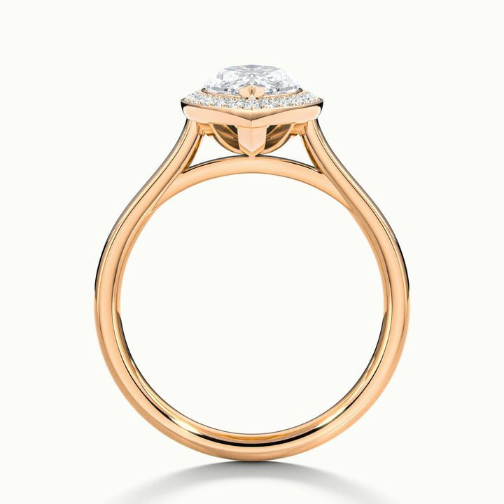 Elarisse Marquise Halo Engagement Ring