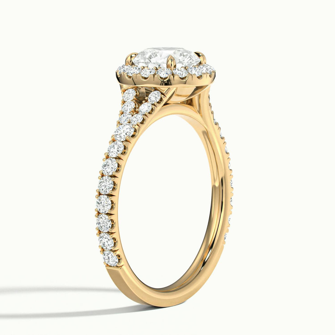 Clarimelle Split Shank Engagement Ring