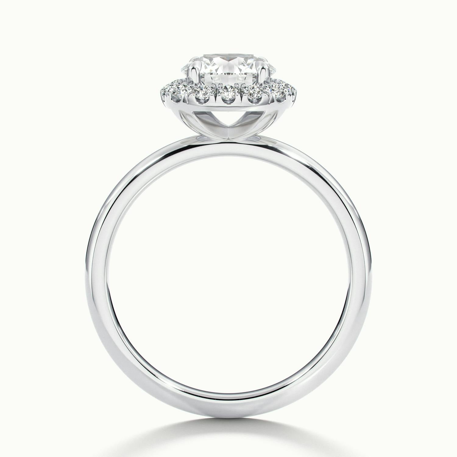 Avielle Round Halo Engagement Ring