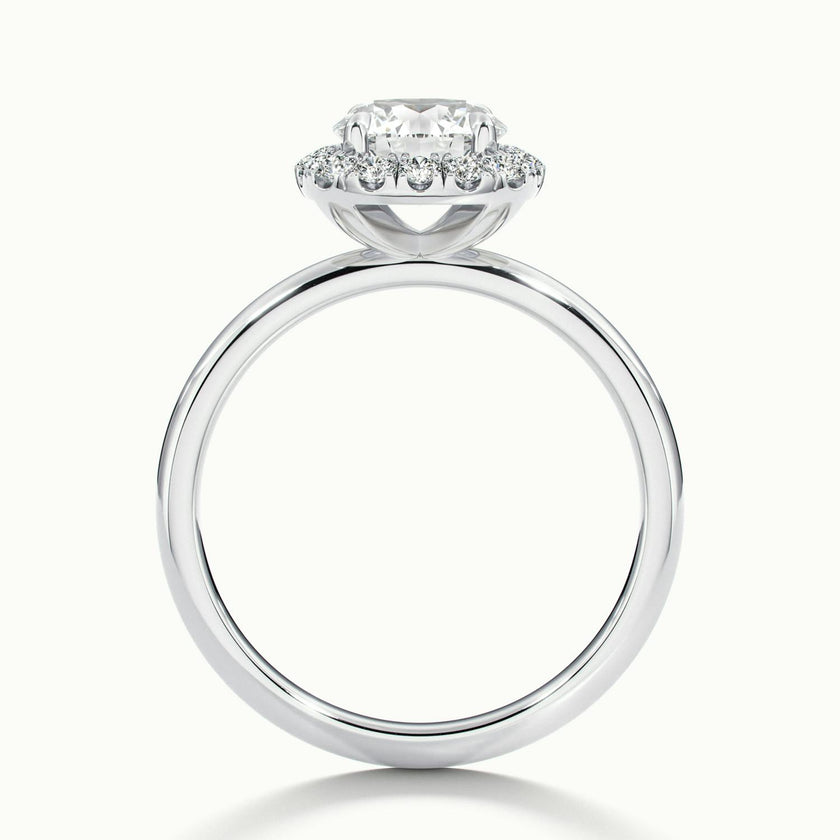Avielle Round Halo Engagement Ring