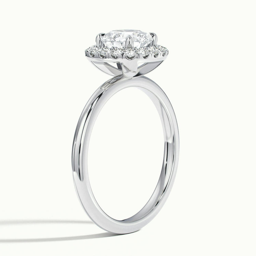 Avielle Round Halo Engagement Ring