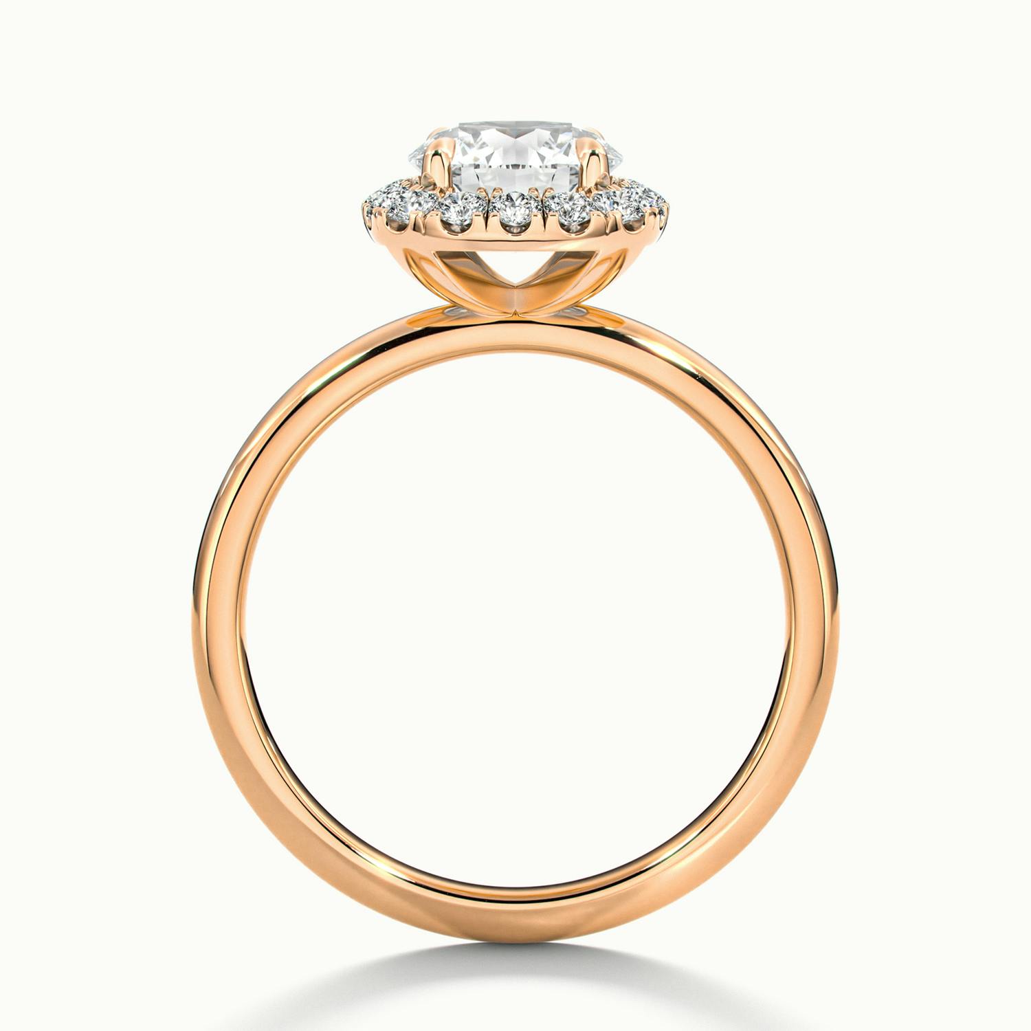 Avielle Round Halo Engagement Ring