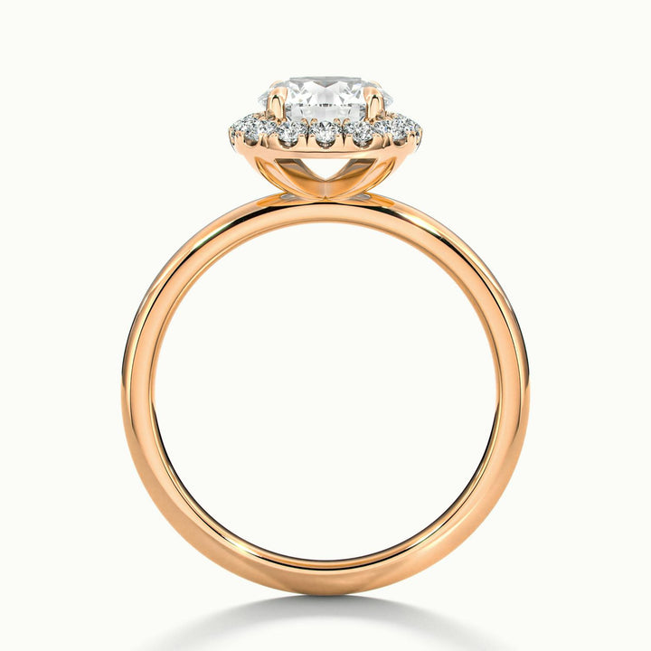 Avielle Round Halo Engagement Ring