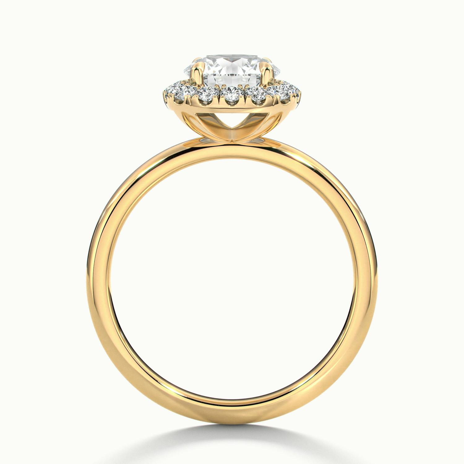 Avielle Round Halo Engagement Ring