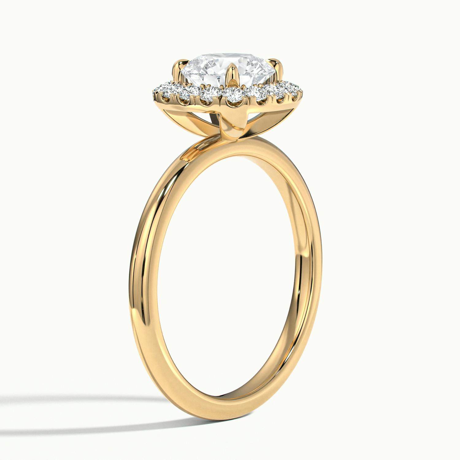 Avielle Round Halo Engagement Ring