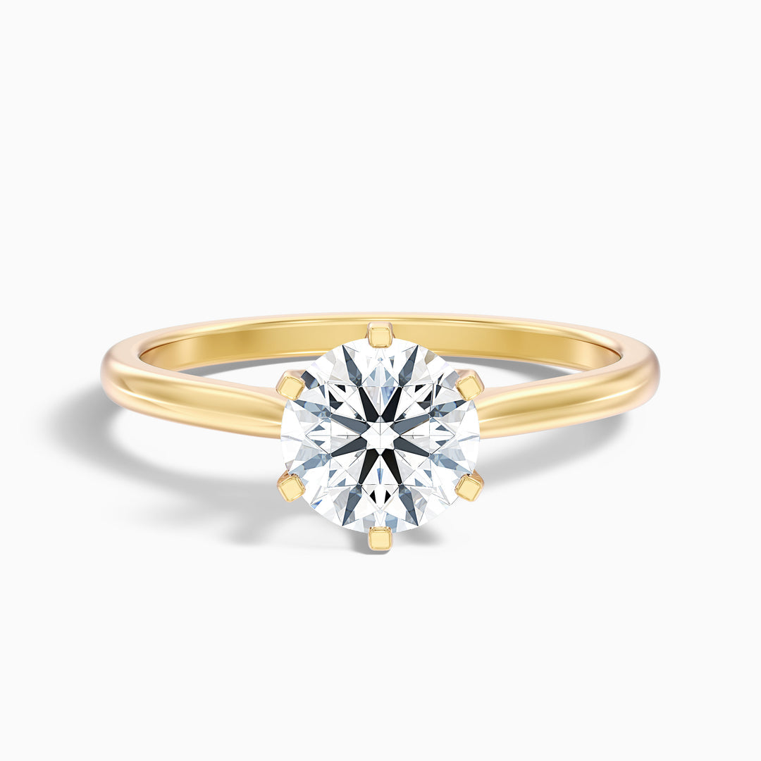Chelsea Round Solitaire Lab Grown Diamond Ring