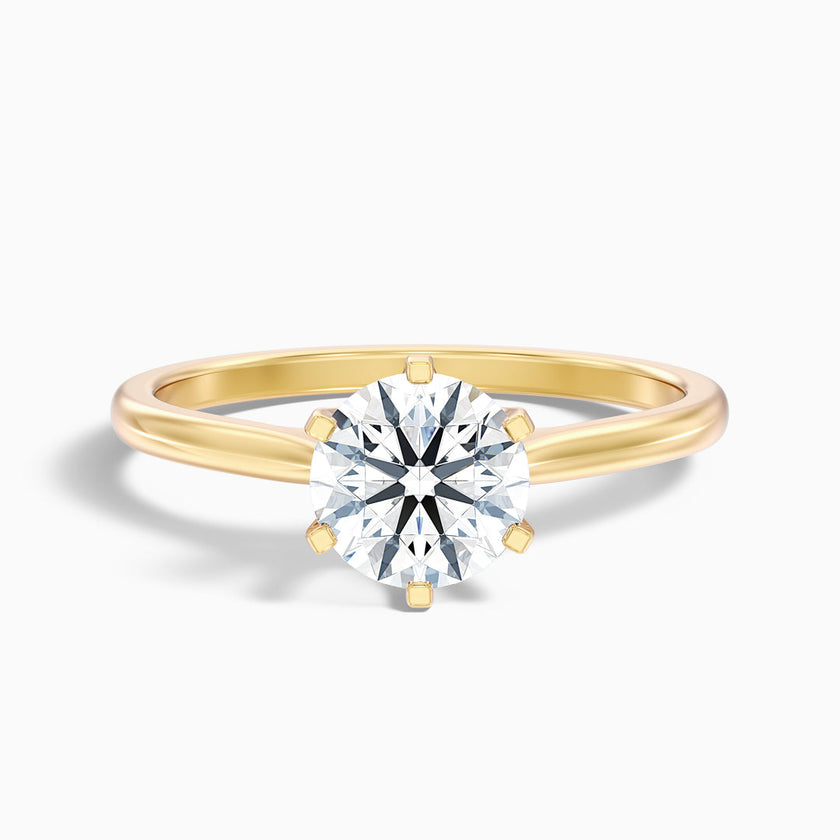 Chelsea Round Solitaire Lab Grown Diamond Ring